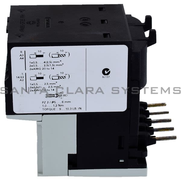 Siemens 3RB2016-1PB0 Overload Relay Product Image