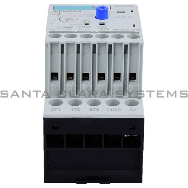 Siemens 3RB2016-1PB0 Overload Relay Product Image