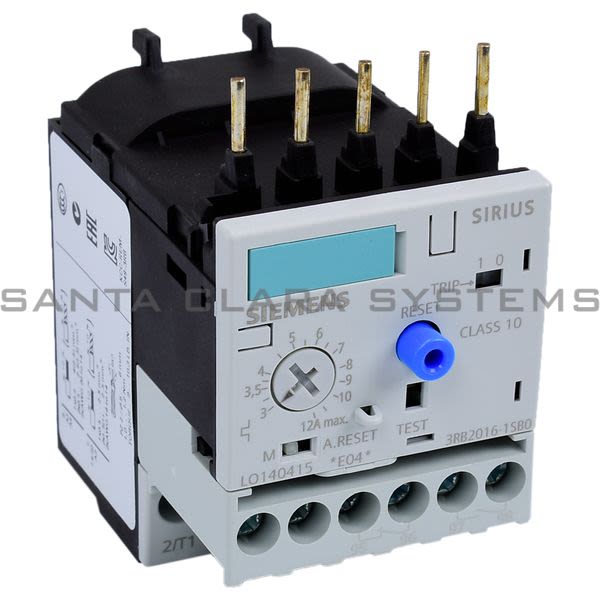 Siemens 3RB2016-1SB0 Overload Relay | 3RB2016-1SB0 Product Image