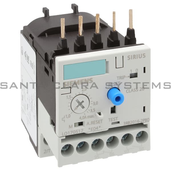 Siemens 3RB2016-2PB0 Overload Relay | 3RB2016-2PB0 Product Image