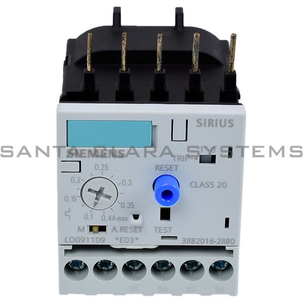 Siemens 3RB2016-2RB0 Overload Relay Product Image