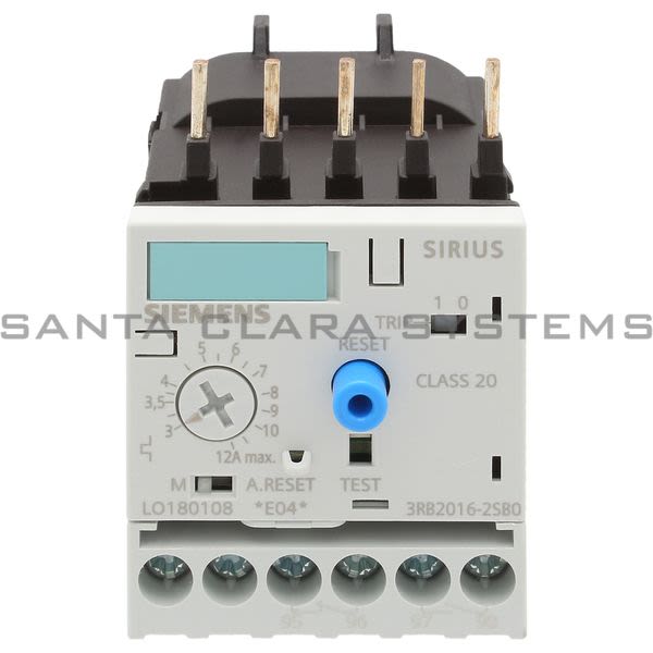 Siemens 3RB2 016-2SB0  Overload Relay Product Image