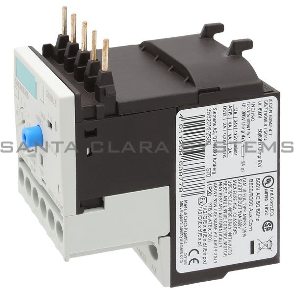 Siemens 3RB2 016-2SB0  Overload Relay Product Image