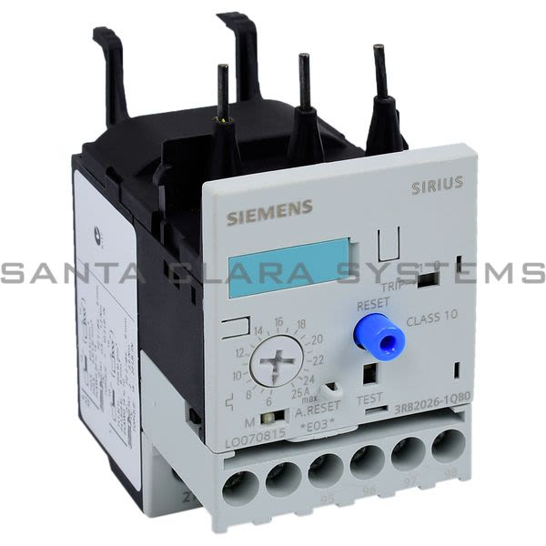 Siemens 3RB2026-1QB0 Overload Relay | 3RB2026-1QB0 Product Image