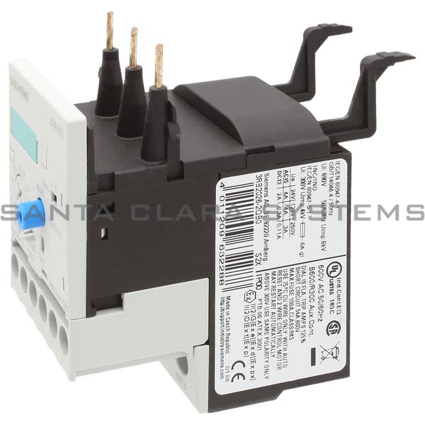 Siemens 3RB2026-2QB0 Overload Relay | 3RB2026-2QB0 Product Image