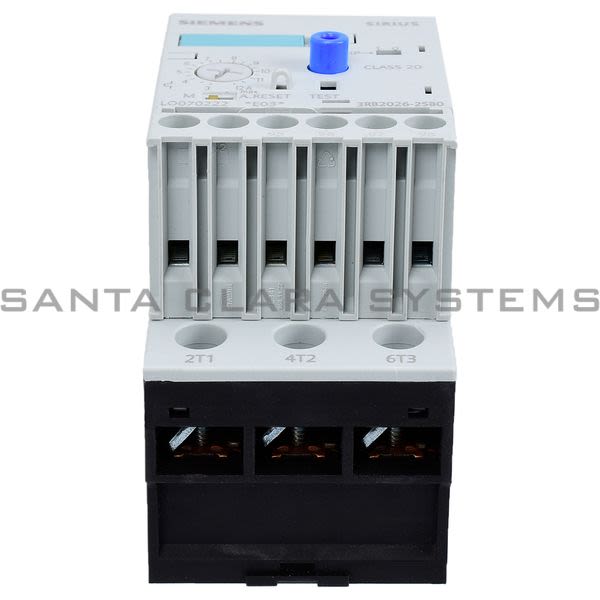 Siemens 3RB2026-2SB0 Overload Relay | 3RB2026-2SB0 Product Image