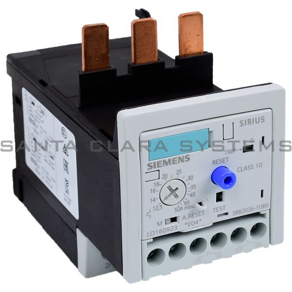 Siemens 3RB2036-1UB0 Overload Relay | 3RB2036-1UB0 Product Image