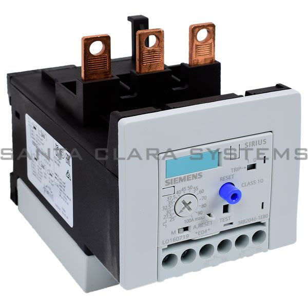3RB20461EB0 Siemens Overload Relay 3RB20461EB0 Santa Clara Systems