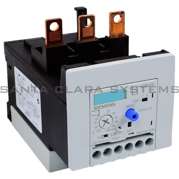 Siemens 3RB2046-1UB0 Overload Relay | 3RB2046-1UB0 Product Image