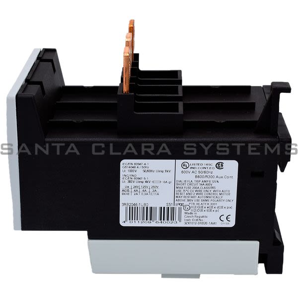 Siemens 3RB2046-1UB0 Overload Relay | 3RB2046-1UB0 Product Image