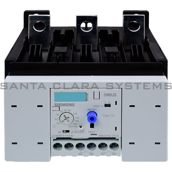 Siemens 3RB2 056-1FC2  Overload Relay | 3RB2056-1FC2 Product Image