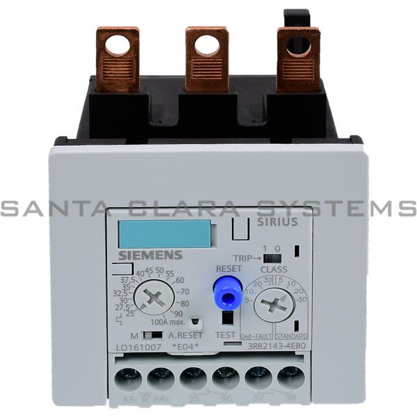Siemens 3RB2 143-4EB0  Overload Relay | 3RB2143-4EB0 Product Image