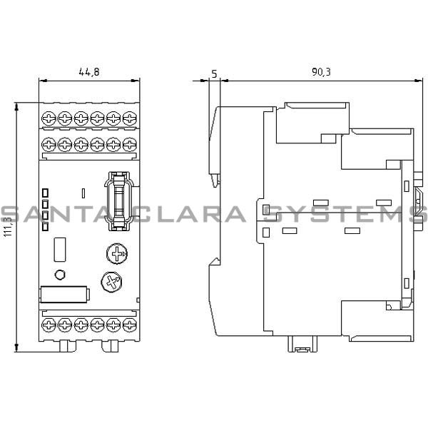 Siemens 3RB2 483-4AA1  Overload Relay Product Image