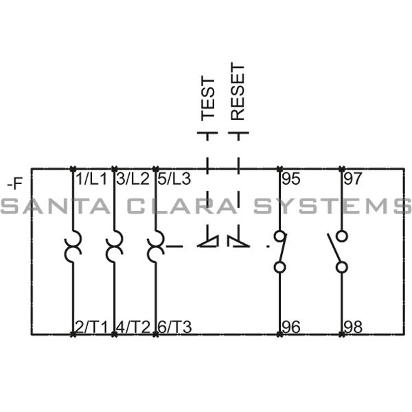 Siemens 3RB3 016-1RE0  Overload Relay Product Image