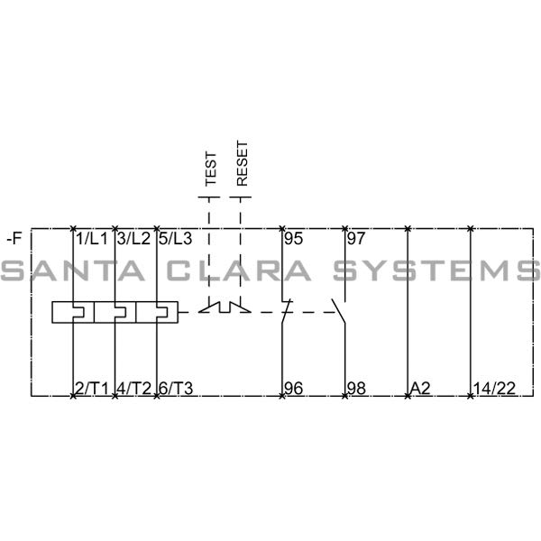 Siemens 3RB3016-2SB0 Overload Relay Product Image