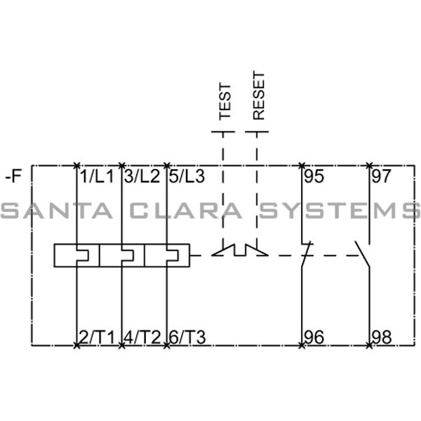 Siemens 3RB3016-2TE0 Overload Relay Product Image