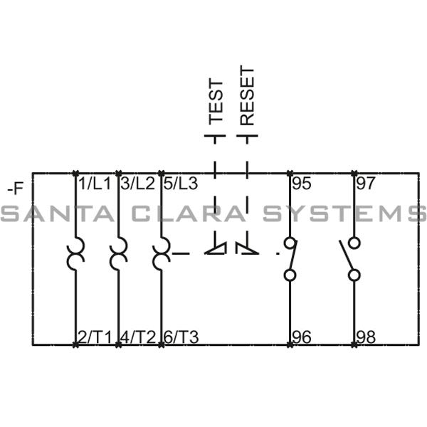 Siemens 3RB3026-2SE0 Overload Relay Product Image