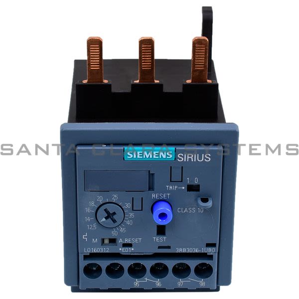 Siemens 3RB3036-1UB0 Overload Relay | SIRIUS | 3RB30361UB0 Product Image