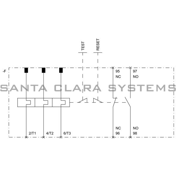 Siemens 3RB3036-2WD0 Overload Relay Product Image