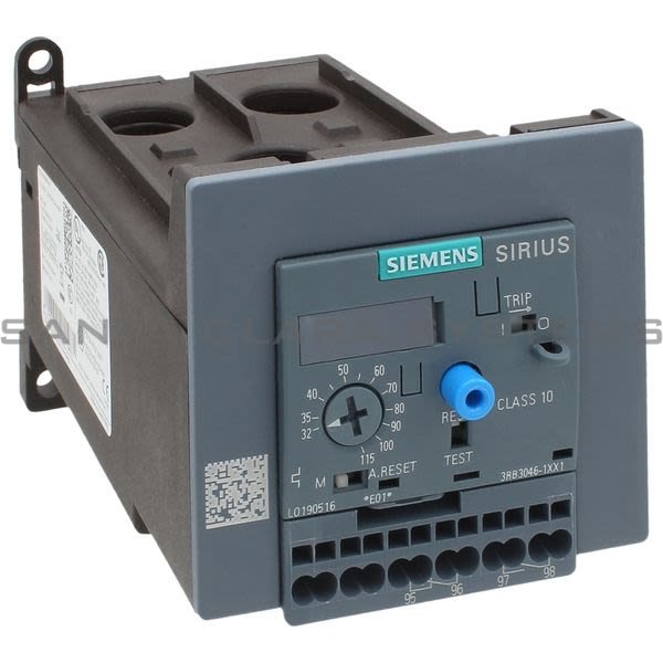 Siemens 3RB3046-1XX1 Overload Relay | 3RB3046-1XX1 Product Image