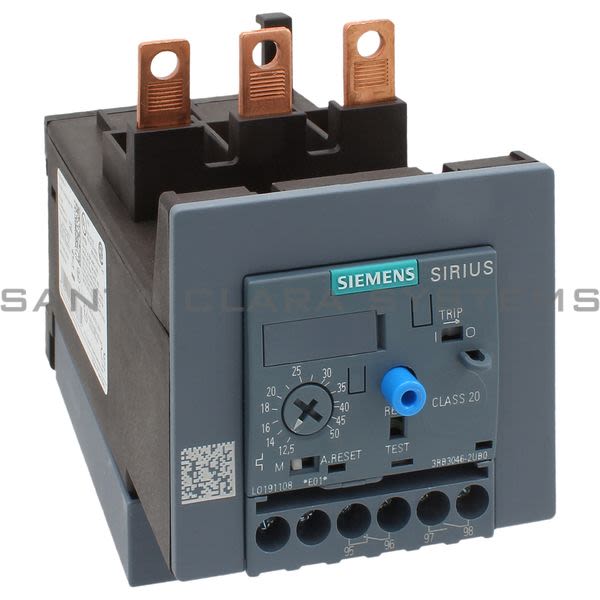 Siemens 3RB3046-2UB0 Overload Relay | 3RB3046-2UB0 Product Image