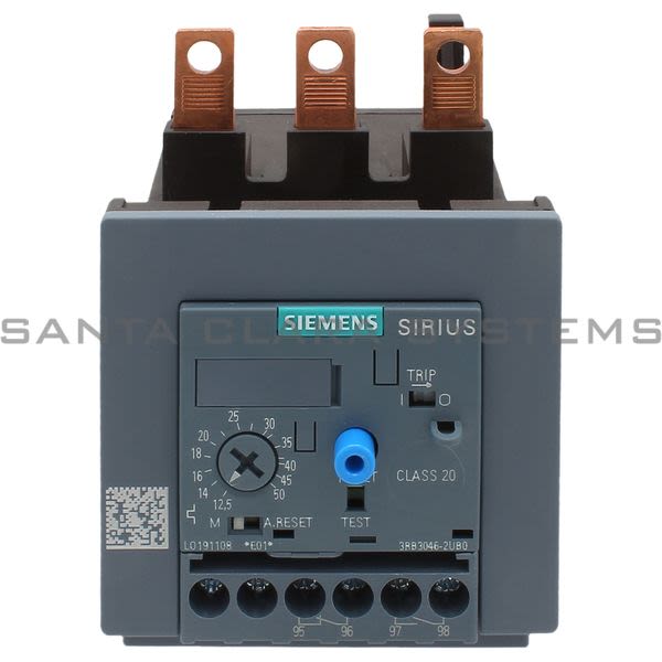 Siemens 3RB3046-2UB0 Overload Relay | 3RB3046-2UB0 Product Image