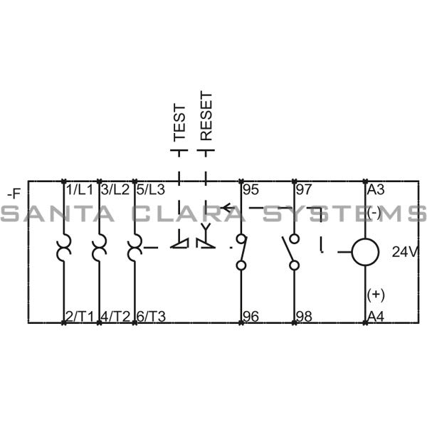 Siemens 3RB3 123-4RE0  Overload Relay Product Image