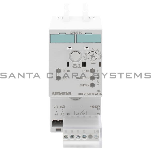 Siemens 3RF2950-0GA16 Load Monitor | 3RF2950-0GA16 Product Image