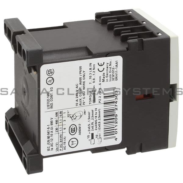 Siemens 3RH1122-1BB40 Control Relay Product Image