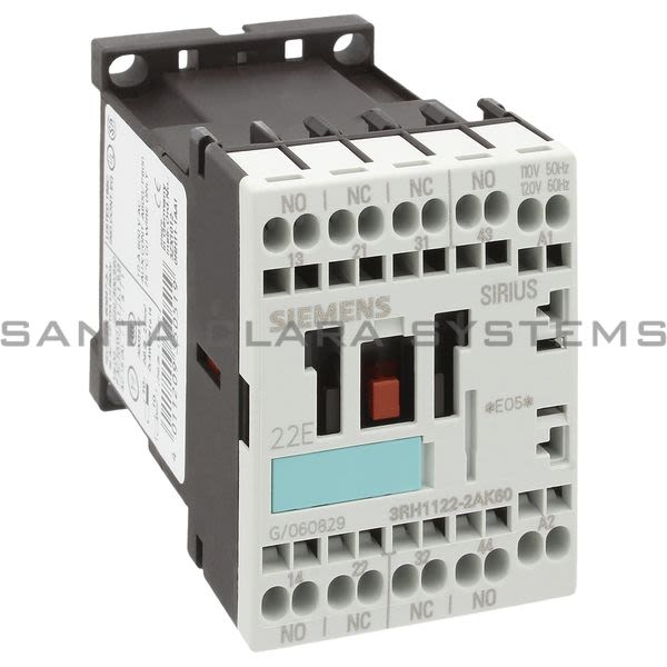 Siemens 3RH1 122-2AK60  Control Relay Product Image