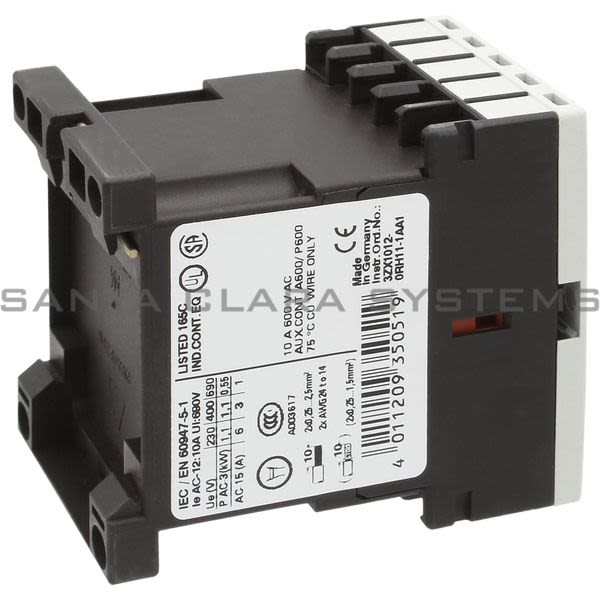 Siemens 3RH1 122-2AK60  Control Relay Product Image