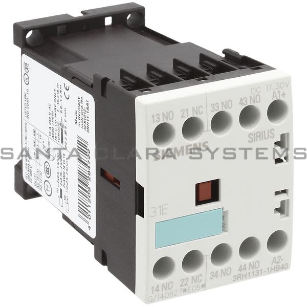Siemens 3RH1131-1HB40 Contactor Product Image