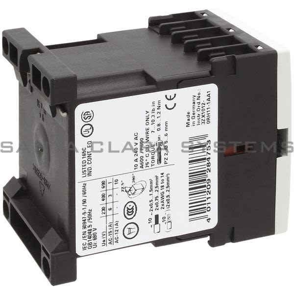 Siemens 3RH1140-1HB40 Contactor Product Image