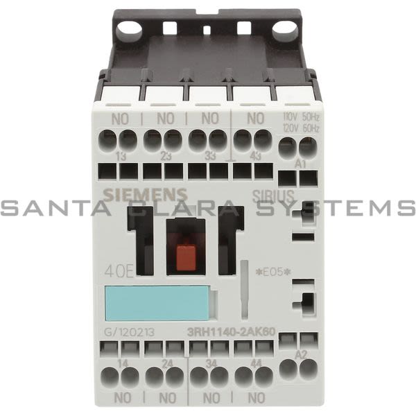 Siemens 3RH1140-2AK60 Control Relay Product Image