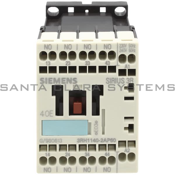 Siemens 3RH1140-2AP60 Control Relay | Sirius | 3RH1140-2AP60 Product Image