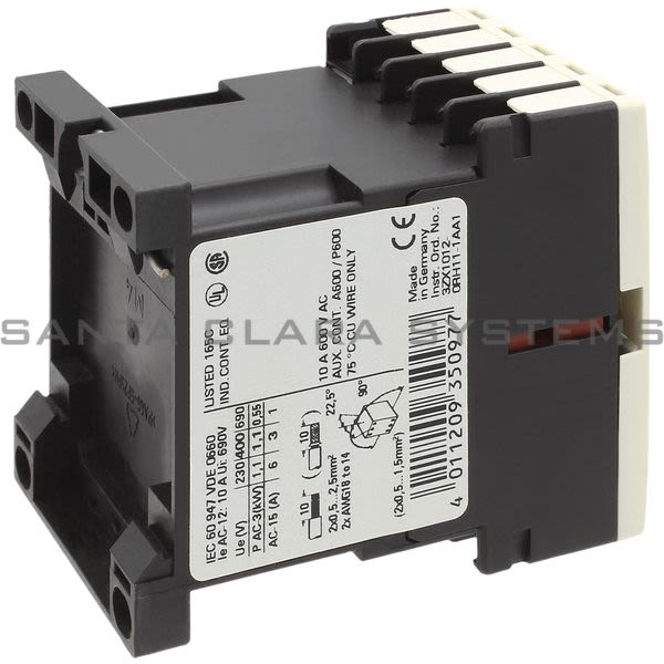 Siemens 3RH1140-2AP60 Control Relay | Sirius | 3RH1140-2AP60 Product Image