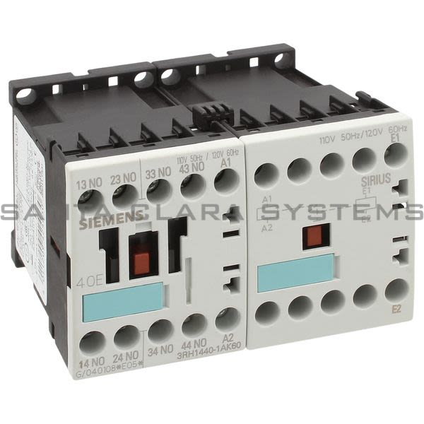 Siemens 3RH1440-1AK60 Control Relay Product Image