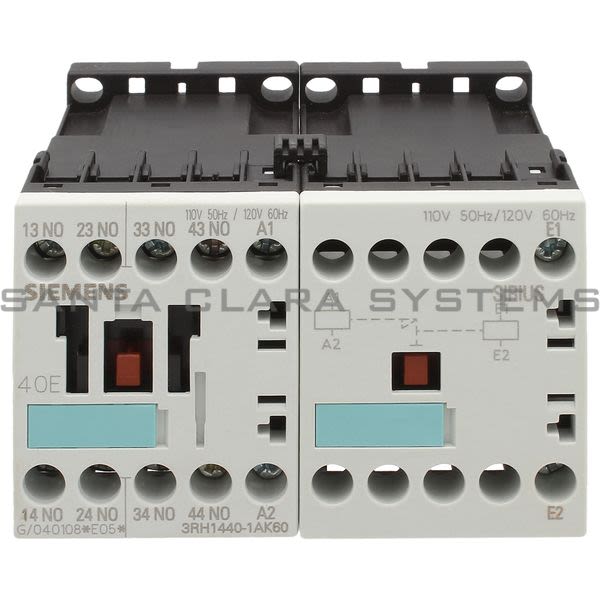 Siemens 3RH1440-1AK60 Control Relay Product Image