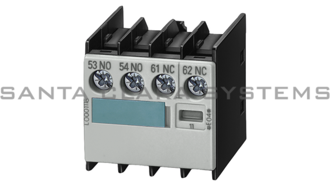 Siemens 3RH1911-1LA11 Auxiliary Contact Product Image