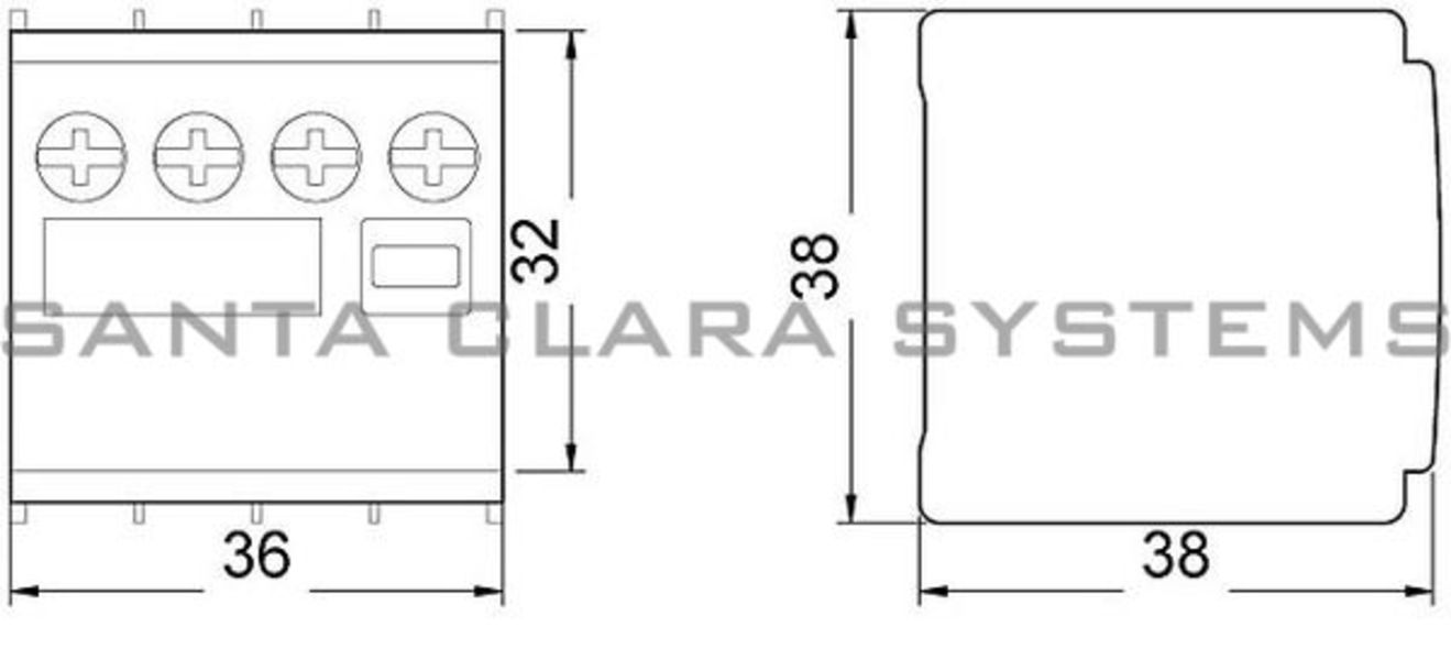 Siemens 3RH1911-1LA20 Auxiliary Contact Product Image