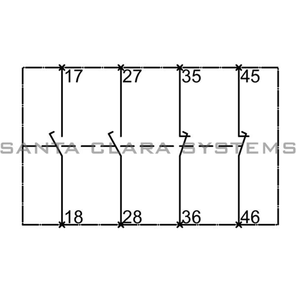 Siemens 3RH1 921-1FC22  Auxiliary Contact | Sirius | 3RH1921-1FC22 Product Image