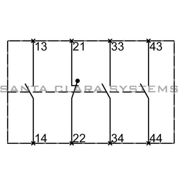 Siemens 3RH1921-1HA31 Auxiliary Contact Product Image
