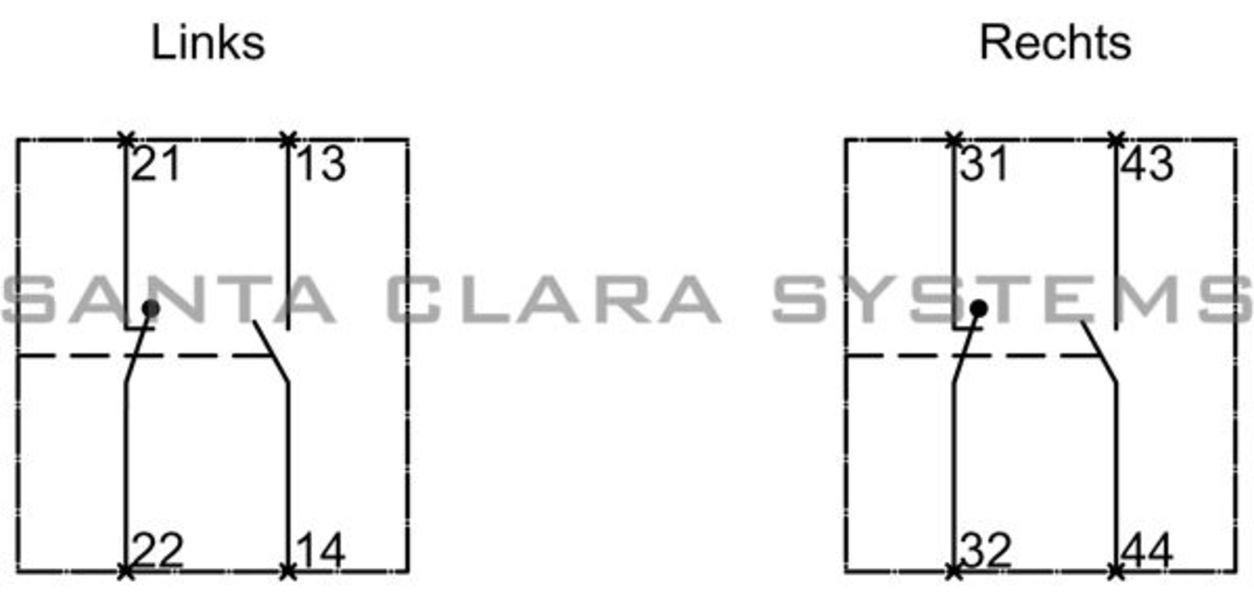 Siemens 3RH1 921-2DA11  Auxiliary Contact Product Image
