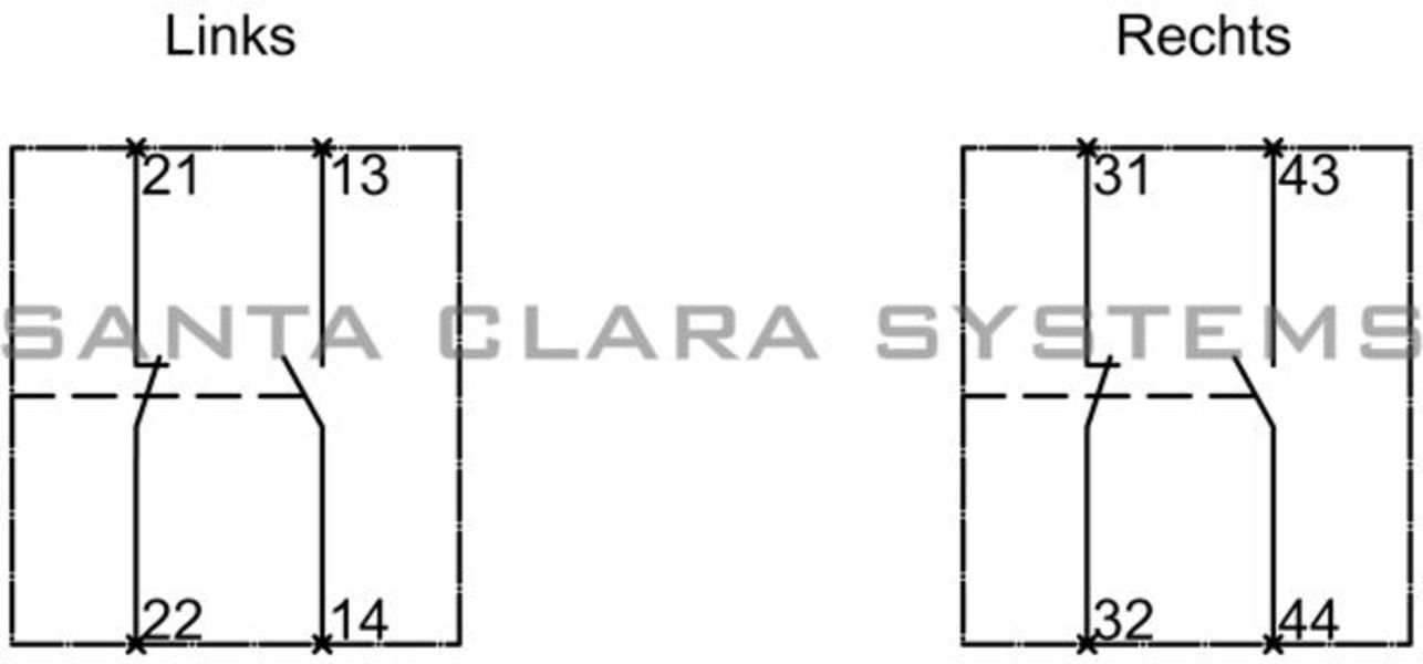 Siemens 3RH1921-2DE11 Auxiliary Contact Product Image