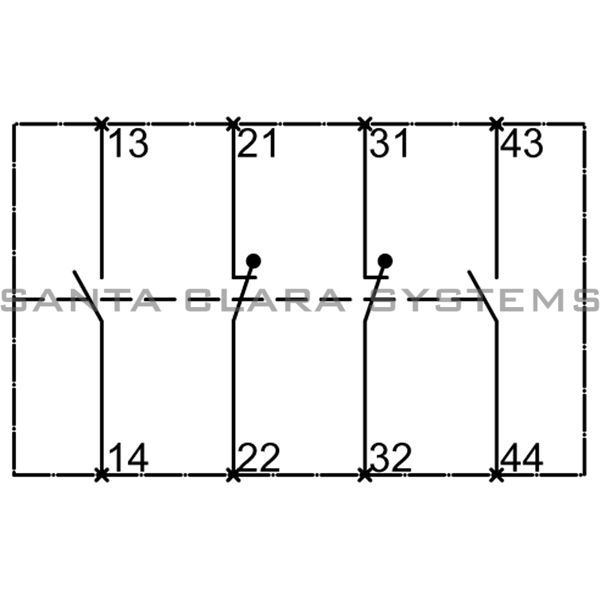 Siemens 3RH1921-2HA22 Auxiliary Contact Product Image