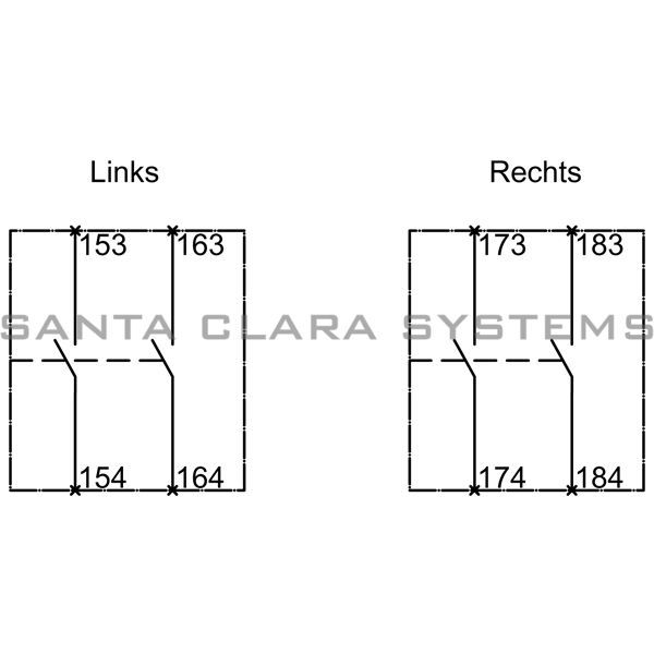 Siemens 3RH1 921-2KA20  Auxiliary Contact | Sirius | 3RH1921-2KA20 Product Image