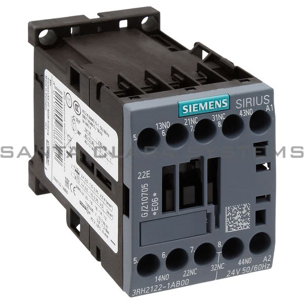 Siemens 3RH2122-1AB00 Control Relay | 3RH2122-1AB00 Product Image