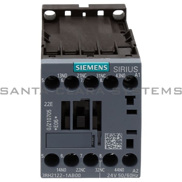 Siemens 3RH2122-1AB00 Control Relay | 3RH2122-1AB00 Product Image