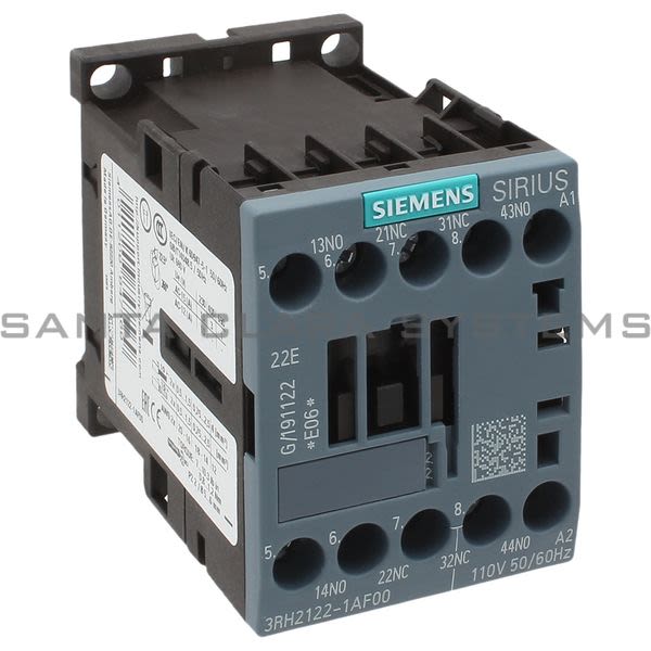 Siemens 3RH2122-1AF00 Control Relay | Sirius | 3RH2122-1AF00 Product Image