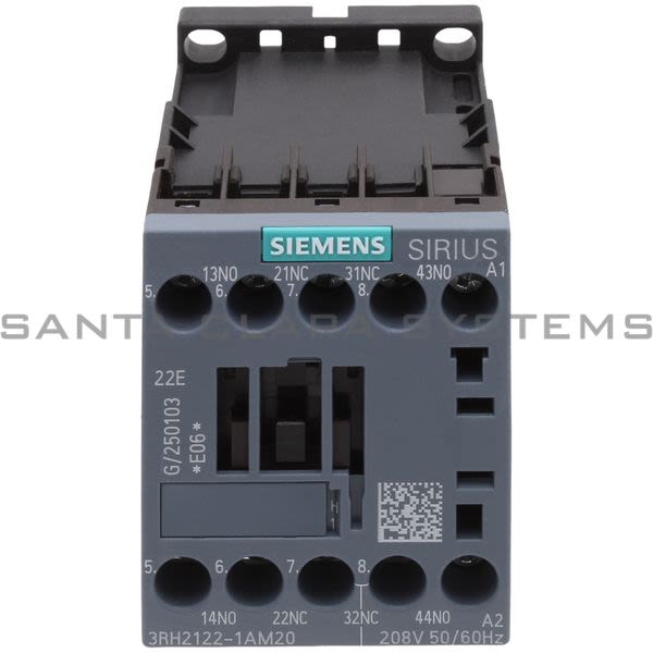 Siemens 3RH2122-1AM20 Control Relay | 3RH2122-1AM20 Product Image